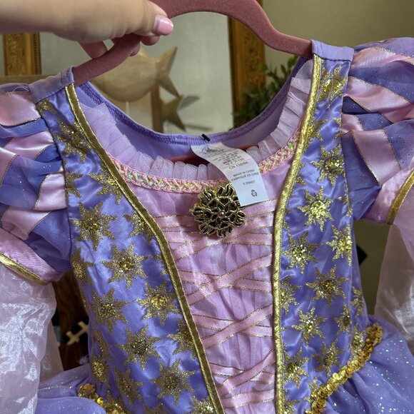 Disney World Castle Collection Rapunzel Dress | Size 7/8 | Euc - Picture 2 of 8